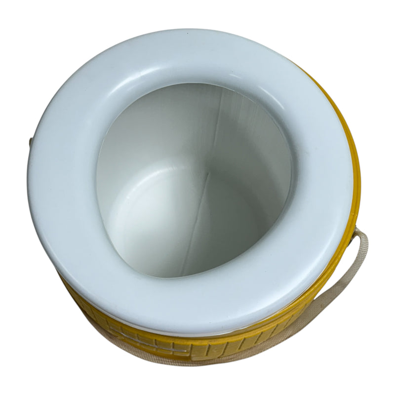 Sears Roebuck Yellow Porta Potty Camping Hunting Fishing Portable Toliet 776-74077