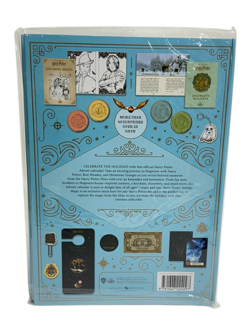 Harry Potter Holiday Magic 25 Days of Surprises Christmas Official Advent Calendar Book