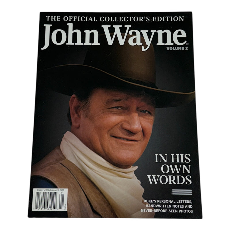 John Wayne The Official Collectors Edition Volume 2 In His Own Words M