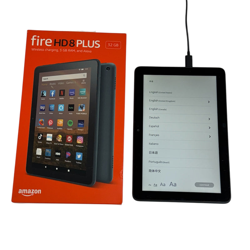 Amazon Fire 10th Generation HD 8 Plus 32 GB 8" Black Tablet K72LL3