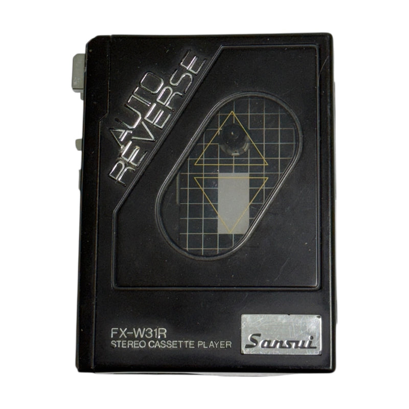 Sansui Auto Reverse Stereo Cassette Player FX-W31R