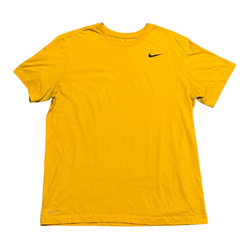 The Nike Tee Swoosh Logo Mens Short Sleeve Activewear Top Dri-Fit T-Shirt