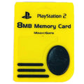 Nyko MagicGate Sony Playstation 2 PS2 8MB Yellow/Black Memory Card PS-80516