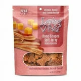 Loving Pets Chicken Soft Jerky Dog Treats 6 oz Bag