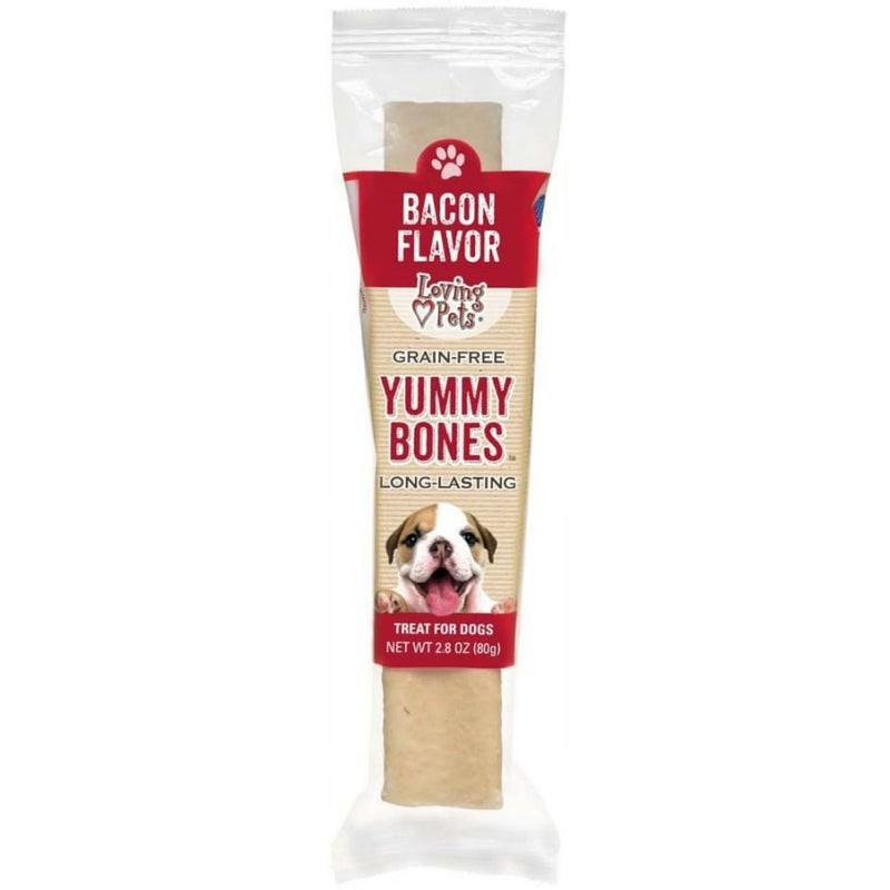 Loving Pets Grain Free Yummy Bones Long Lasting 2.8 oz Dog Treat