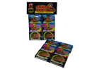 (6) Big Fireworks Colored Snake Packs