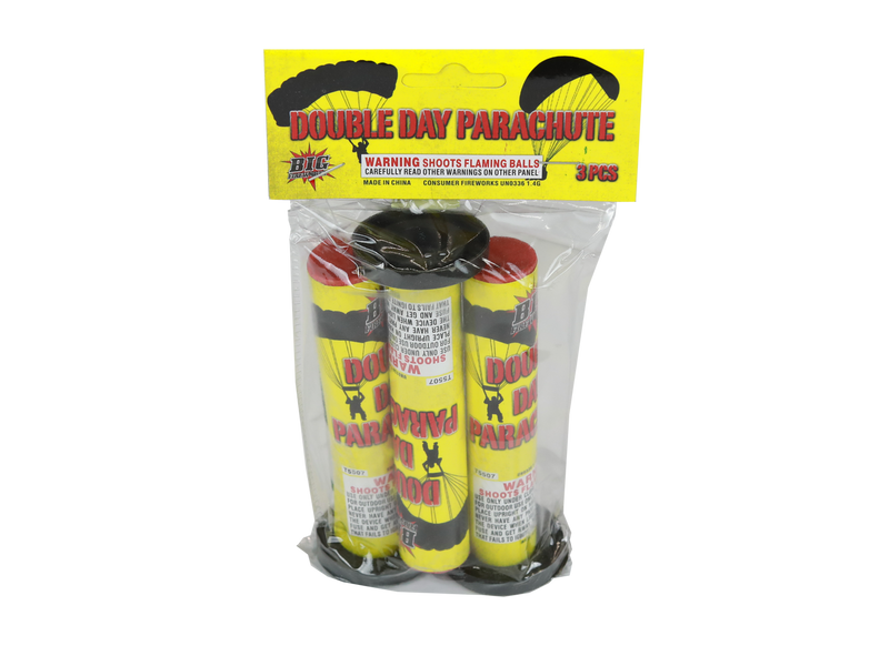 Big Fireworks Double Day 3 Pack Parachutes