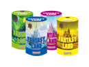 Big Fireworks Fantasyland Green Blue Purple Yellow Fountain