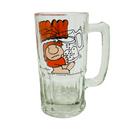 Ziggy Tom Wilson 1979 Macho Mug 32 oz. Heavy Glass Stein