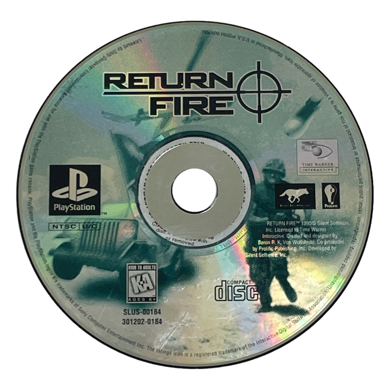 Return Fire Sony Playstation 1 PS1