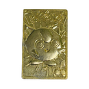 Nintendo Pokemon 1999 Burger King Jigglypuff Gold Plated Metal Card