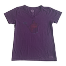 Life Is Good Classic Fit Hello Sunshine Watering Can Womens Short Sleeve T-Shirt