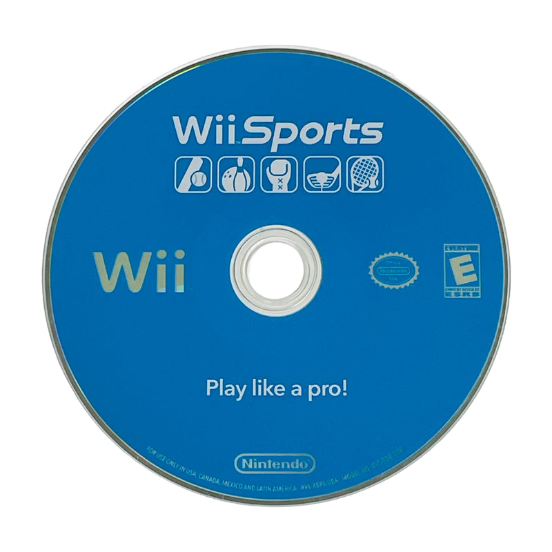 Wii Sports 2006 Blue Nintendo Wii Video Game Disc