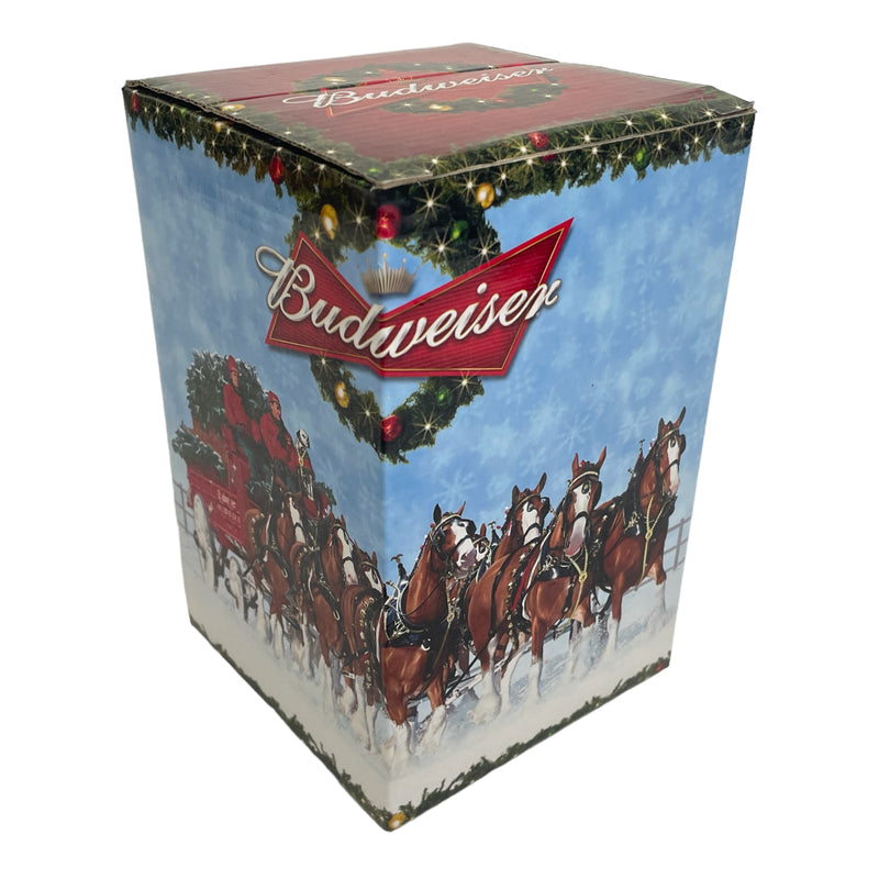 Budweiser 2009 A Holiday Tradition Clydesdales Limited Holiday Beer Stein Mug