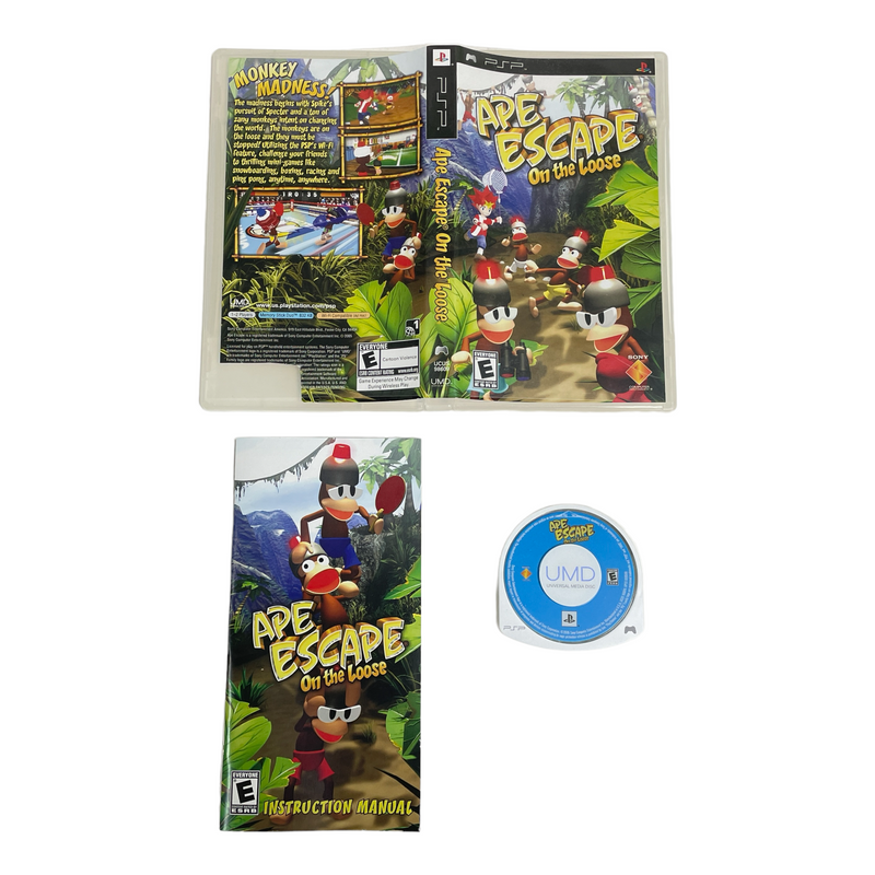 Ape Escape On The Loose Sony Playstation Portable PSP