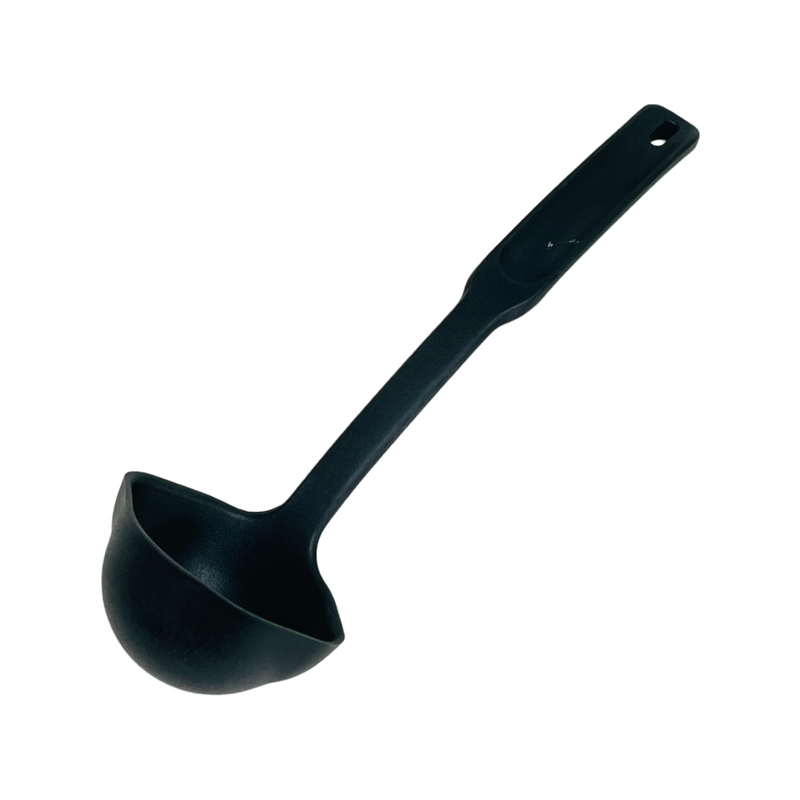 The Pampered Chef Black Nylon Double Spout 12" Ladle