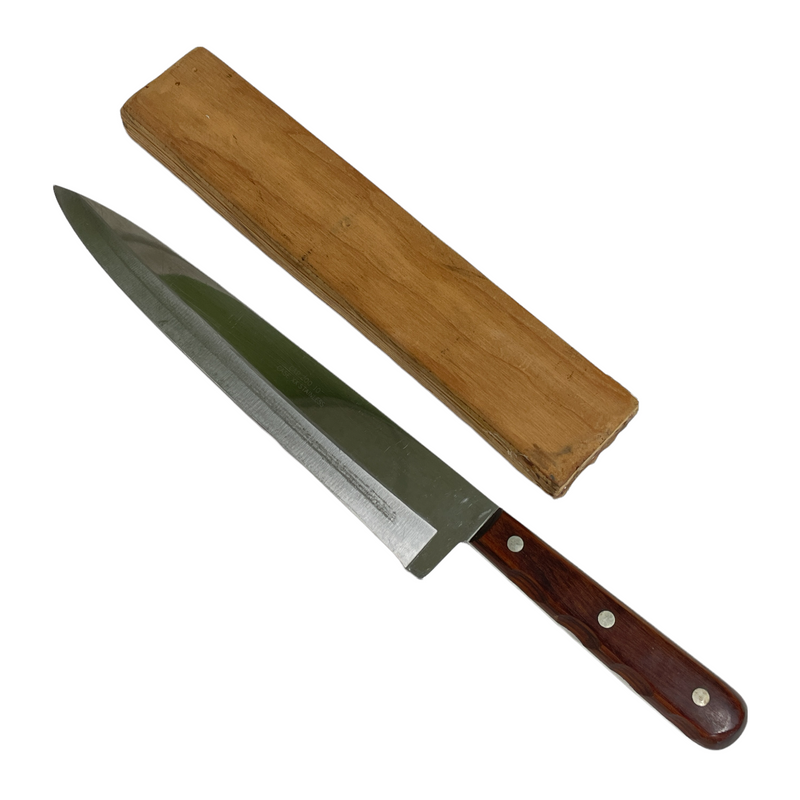 Case XX 200-10" Stainless Steel Chef Knife w/ Wood Case