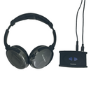 Brookstone Digital 2.5GHz Wireless TV Auxiliary Over Ear Headphones 683417