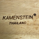 Kamenstein Wood Trim 3 1/4" Cork Base 7 Piece Coaster Set