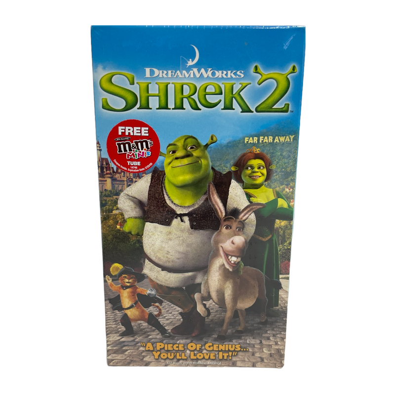 Shrek 2 Dreamworks 2004 VHS Tape