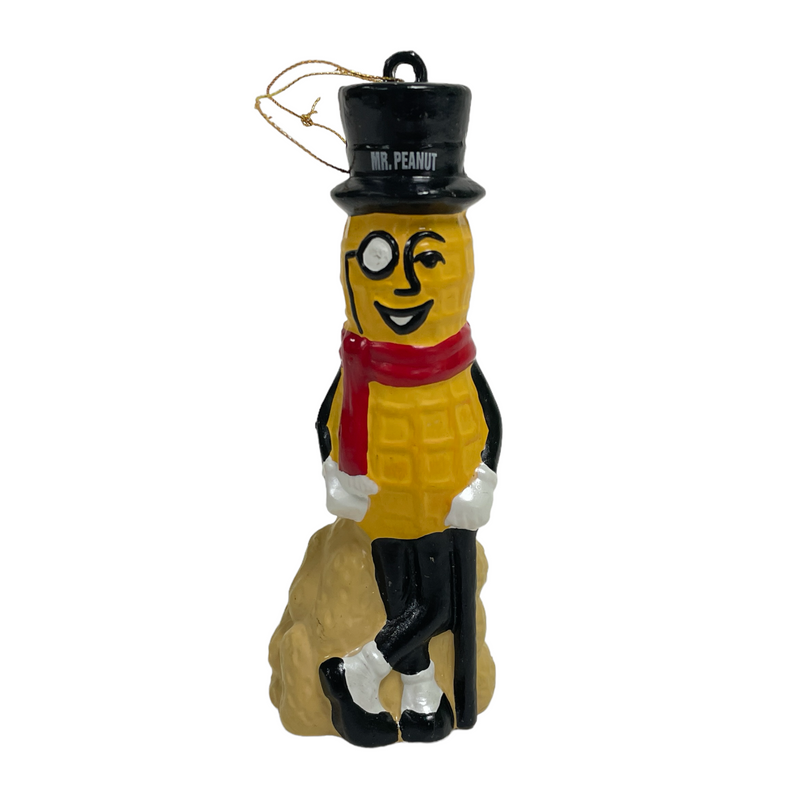 Nabisco Planters Nuts Mr Peanut 5" Christmas Ornament