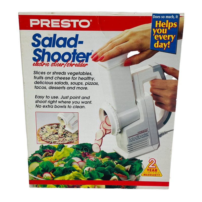 Presto Salad Shooter Electric Slicer/Shredder 21-267