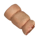 5"-6" Dog Chew Treat Natural Puffed Beef Cow Cheek Roll - NOT Rawhide