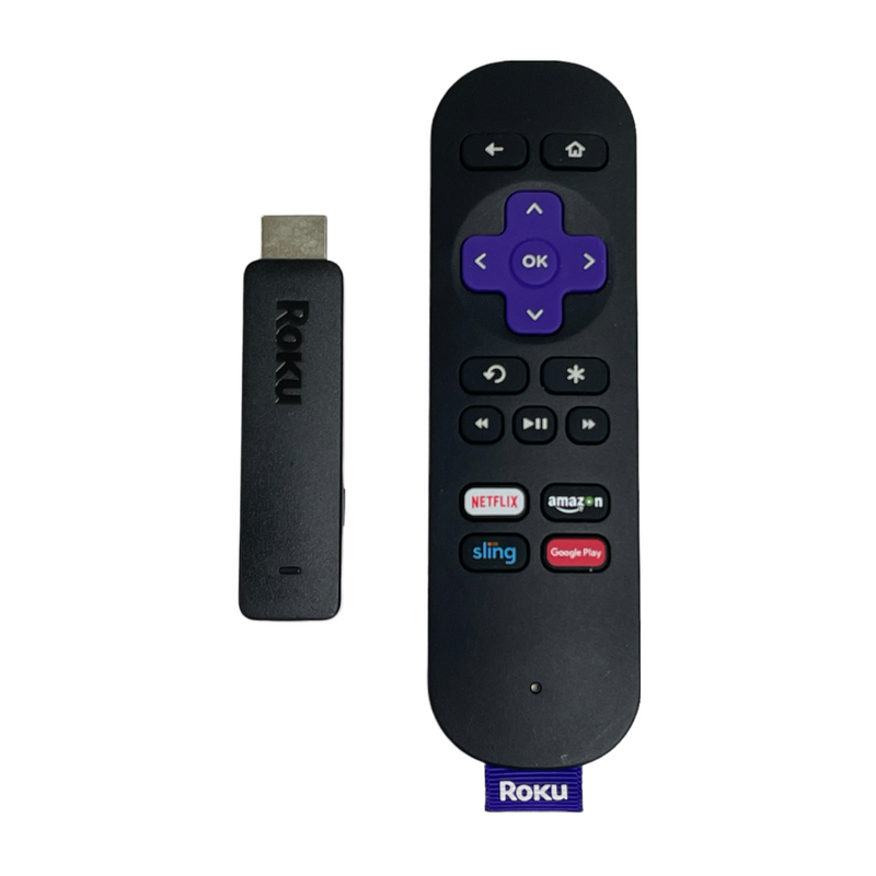 Roku HDMI Media Streaming Stick 3600x + Remote