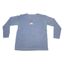 Life Is Good Snowman Womens Long Sleeve Shirt