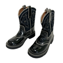 Ariat ATS Fatbaby Womens Black Patent Leather Western Cowboy Boots 16803