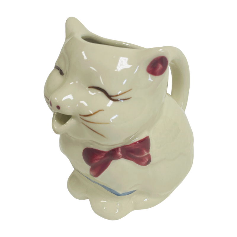 Shawnee Puss N Boots Vintage Cat Ceramic 5" Milk / Creamer Pitcher