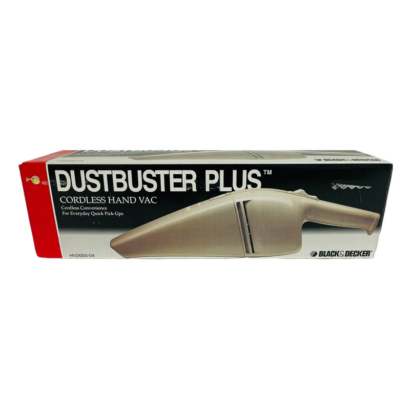Black & Decker Dustbuster Plus Cordless Hand Vac Vacuum HV2000-04