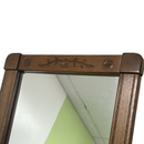 60" Oak Trim Freestanding Full Body Cheval Floor Mirror