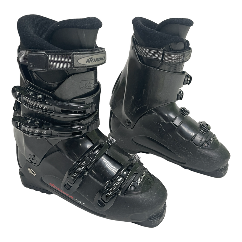 Nordica T3.1 Mens Black Alpine Downhill Ski Boots