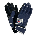 NFL Equipment Reggie II 2 Leather Silicone Palm Football Gloves