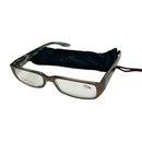 JM New York +3.50 Spring Hinge Reading Glasses