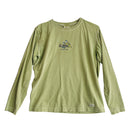 Life Is Good Happy Hour Jake & Rocket Dog Campfire Camping Long Sleeve Shirt