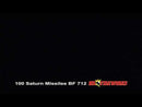 Big Fireworks 100 Shot Whistling Rockets Saturn Missle 200 Gram Aerial Repeater Box