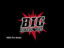 Big Fireworks Pro Shells 24 Pack Ultra Premium 60 Gram Assorted Effect Canister Shells
