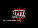 Big Fireworks Pyramid Shape 12 Pack 10 Ball Assorted Roman Candles