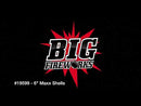 (24) Big Fireworks 6" Maxx 12 Double Break 12 Single Break 60 Gram Canister Shells