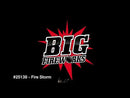 Big Fireworks Fire Storm 24 Shot 500 Gram Multi Effect Aerial Repeater Cake Box