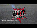 (12) Big Fireworks Red White & Blue 2.5 Minutes Smoke Tubes