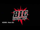 Big King Fireworks Neon Glo 90 Shot 500 Gram Chrys Willows Timerain Effects Finale Cake Box