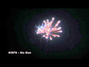 Big Fireworks Six Gun 6 Shot Comet Tail To Wave 200 Gram Aerial Repeaters Box