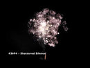 Big Fireworks Shattered Silence 36 Shot Whistling Tail Cracking Flowers 500 Gram Aerial Repeaters Box