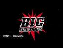 Big Fireworks Blast Zone 16 Shot 200 Gram 3 Effect Aerial Repeater Box