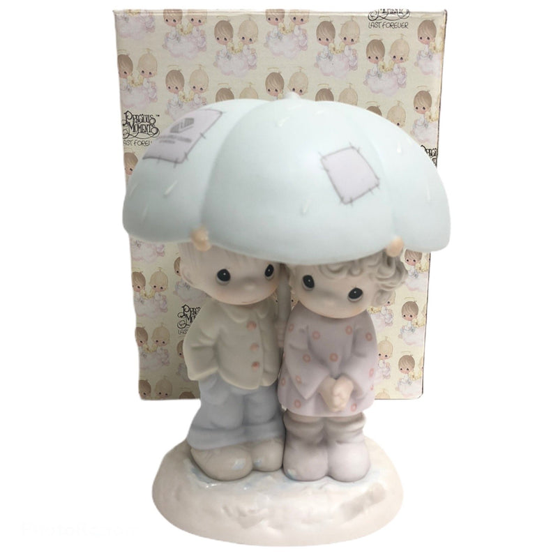Precious Moments He Is Our Shelter From The Storm 6.5" Figurine 523550