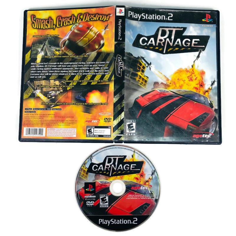 DT Carnage Sony Playstation 2 PS2