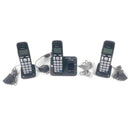 Panasonic 3 Cordless Phone & Base Answering Machine Handset